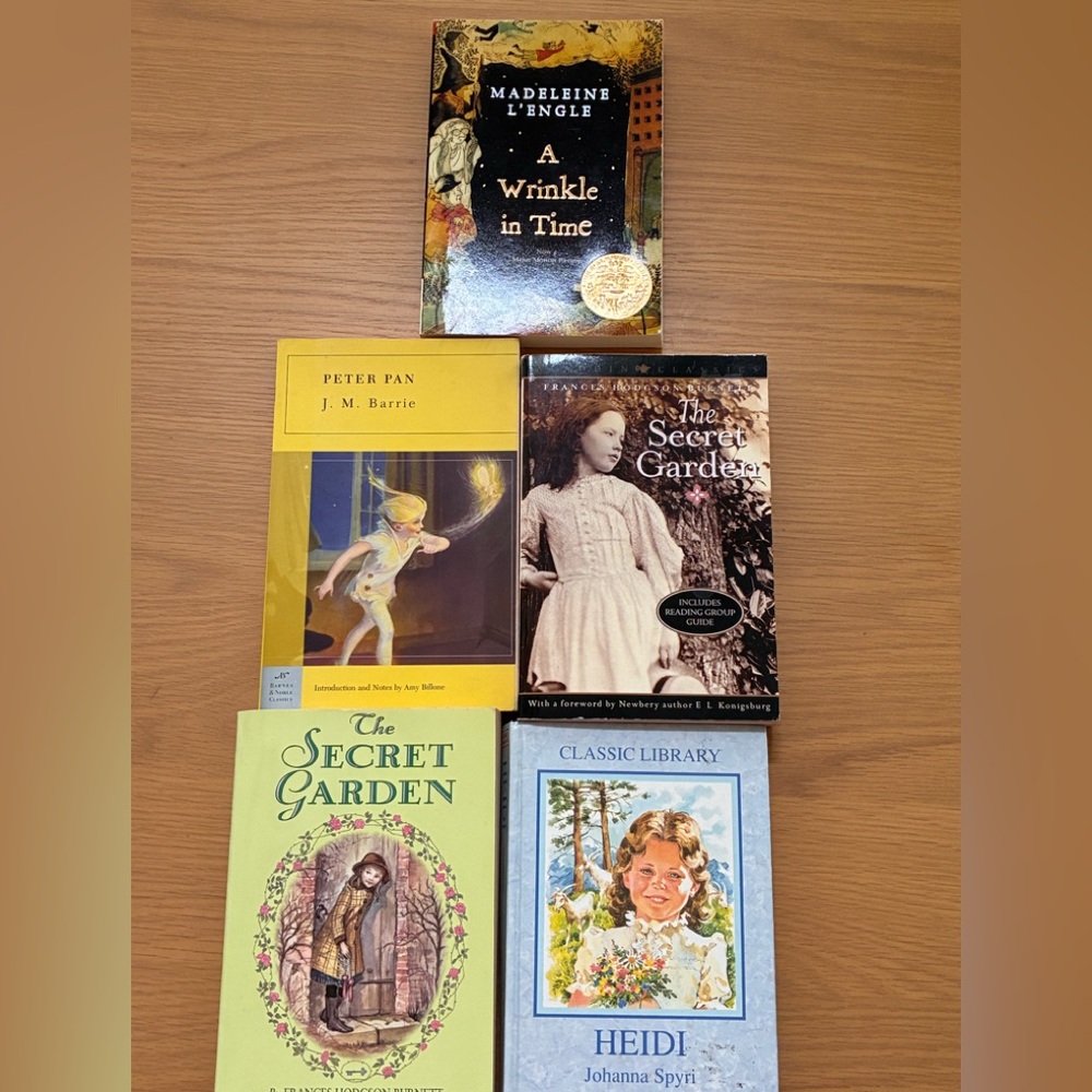Classic Children's Book Set - Assorted Books (5)